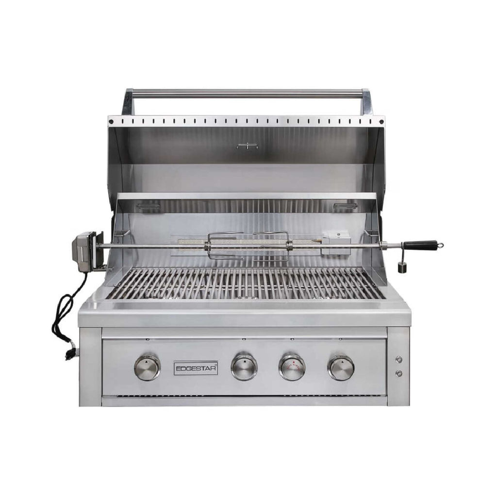 Edgestar 89K BTU 36-Inch Built-In Grill With Insulated Jacket And Double Access Doors [GRL360IBKIT] (SAK78429) - Saksby Wholesale - Front View