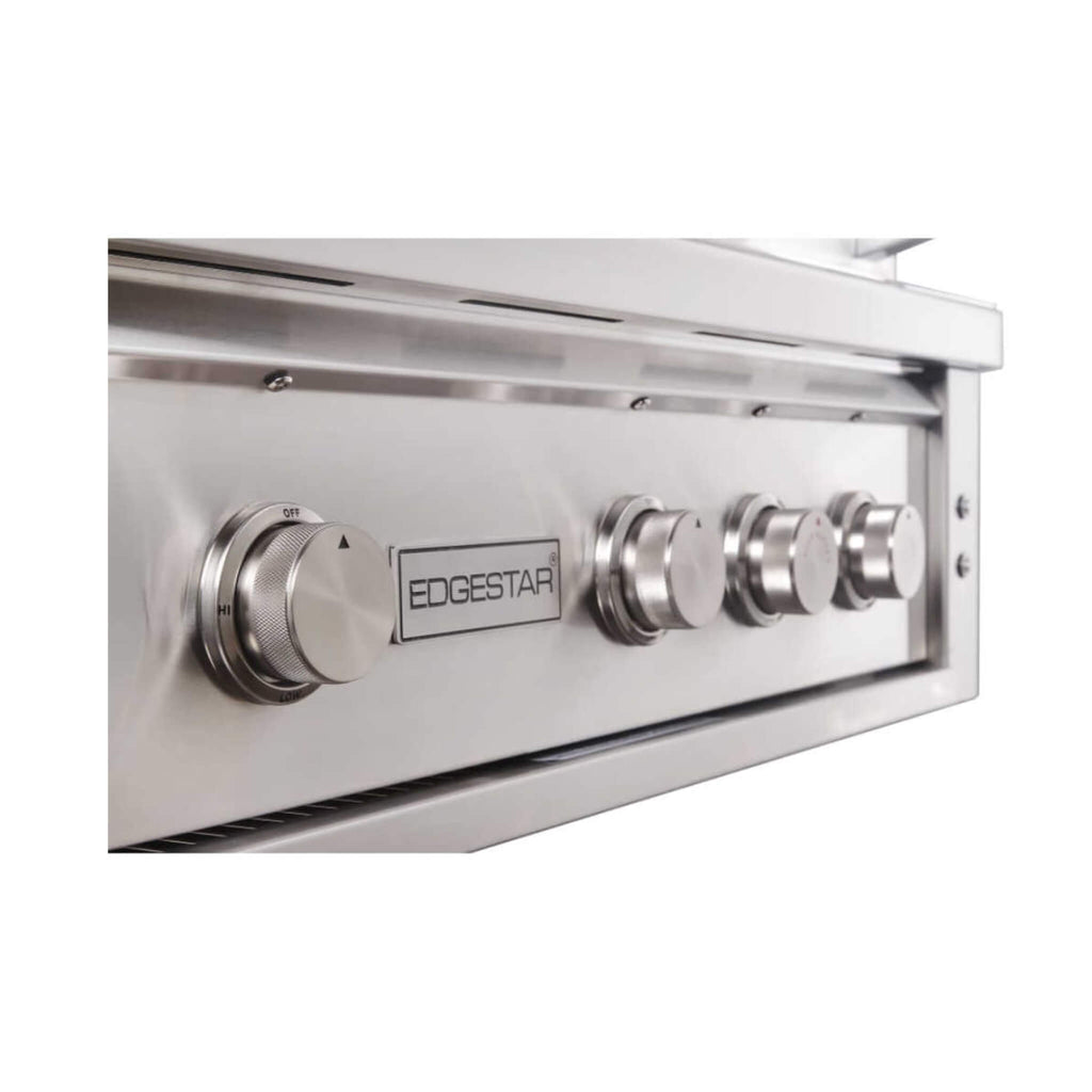 Edgestar 89K BTU 36-Inch Built-In Grill With Insulated Jacket And Double Access Doors [GRL360IBKIT] (SAK78429) - Saksby Wholesale - Knobs