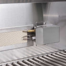 Edgestar 89K BTU 36-Inch Freestanding LED Lighting Grill And Cart With Rotisserie (SAK85914) - Saksby Wholesale - Back Burner Holder