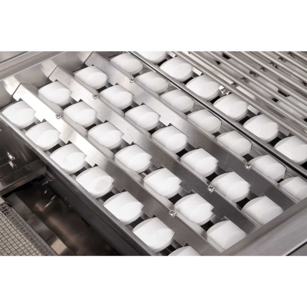 Edgestar 89K BTU 36-Inch Freestanding LED Lighting Grill And Cart With Rotisserie (SAK85914) - Saksby Wholesale - Ceramic Briquettes