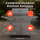 Edgestar 89K BTU 36-Inch Freestanding LED Lighting Grill And Cart With Rotisserie (SAK85914) - Saksby Wholesale - Features