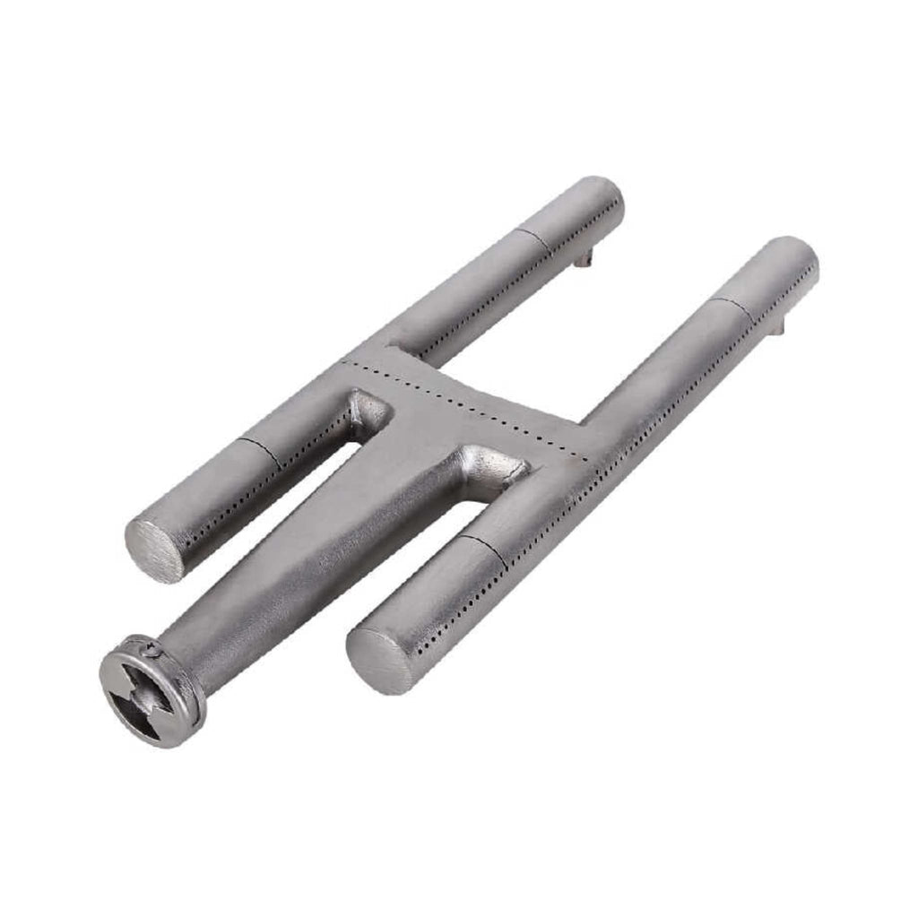 Edgestar 89K BTU 36-Inch Freestanding LED Lighting Grill And Cart With Rotisserie (SAK85914) - Saksby Wholesale - H Shaped Burner On White Background