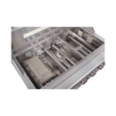 Edgestar 89K BTU 42-Inch Built-In Grill With Insulated Jacket And Double Access Doors Insulated Jacket (SAK94627) - Saksby Wholesale - Inside Top Right View Without Grates