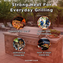 Edgestar 89K BTU 42-Inch Built-In Grill With Rotisserie And LED Lighting (SAK17368) - Saksby Wholesale - Benefits