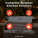 Edgestar 89K BTU 42-Inch Built-In Grill With Rotisserie And LED Lighting (SAK17368) - Saksby Wholesale - Features