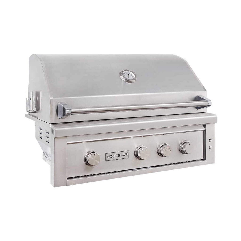 EDGESTAR 89K BTU Built In Grill With Rotisserie and LED Lighting, 36" (SAK49230)-SAKSBY