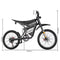 EKX E6 3000W 52V40Ah Premium Electric Carbon Steel Off-Road Mountain Dirt Bike SAK18315 Saksby - Dimensions