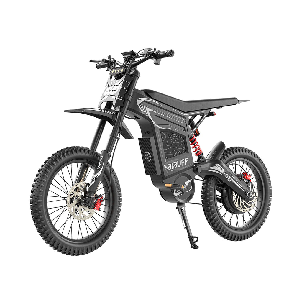 EKX GT600 7500W 72V30AH Full-Suspension Off-Road Electric Dirt Bike (SAK49037) - Saksby Wholesale - Front Left View
