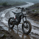 EKX GT600 7500W 72V30AH Full-Suspension Off-Road Electric Dirt Bike (SAK49037) - Saksby Wholesale - Lifestyle On Mud Road