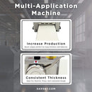 Electric Commercial 110V Foldable Stainless Steel Dough Sheeter (SAK59273) - Saksby Wholesale - Benefits
