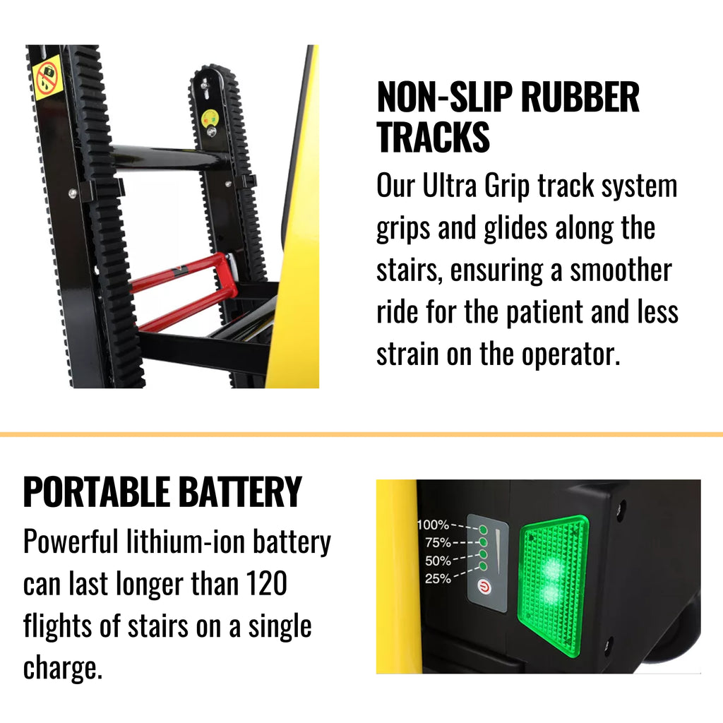 Portable Stair Lift Tracks And Battery