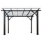 Elegant Brown Cedar Wood Pergola For Spacious Outdoor Patios (SAK45639)-SAKSBY