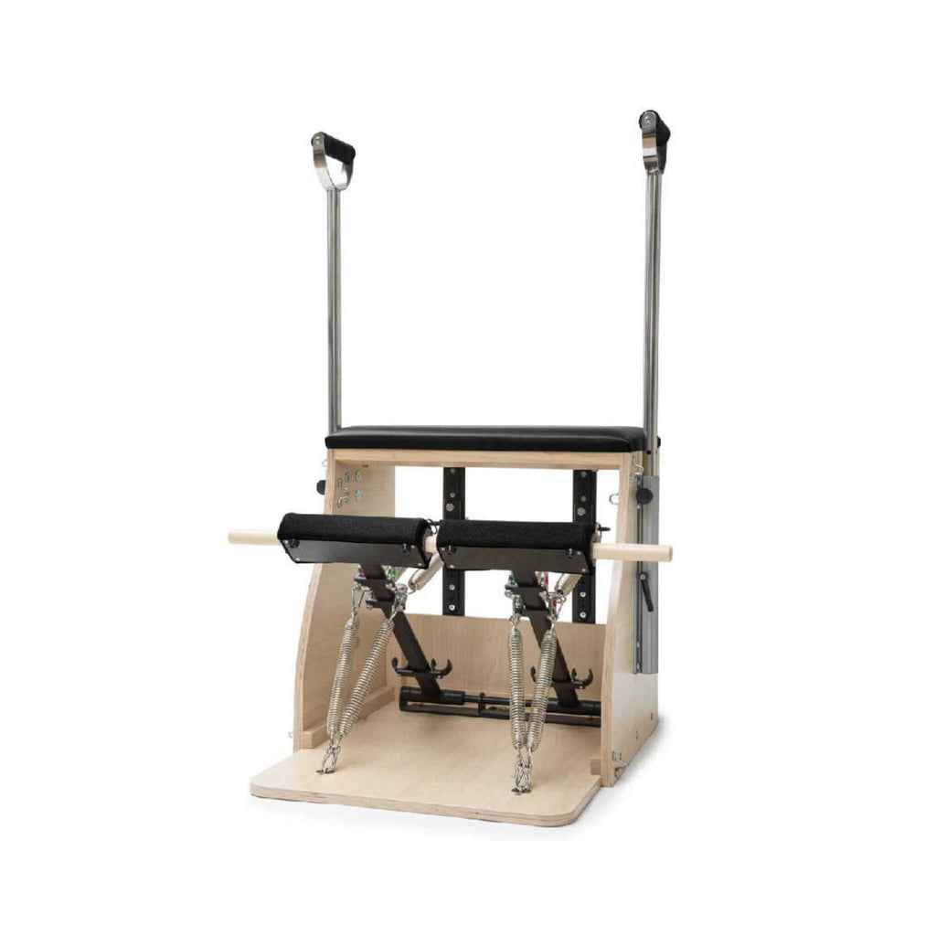 Elina Pilates Elite Wood Combo Chair With Handles [USA 700070] (SAK17301) - Saksby Wholesale - Pedal System
