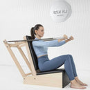 Elina Pilates Multi Position Wooden Baby Chair With Movable Backrest [USA 400300] (SAK37242) - Saksby Wholesale - Lifestyle Image In Use