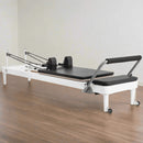 Elina Pilates Nubium Modern Studio Aluminum Reformer [USA 100300] (SAK98640) - Saksby Wholesale -Black Color In Lifestyle Image