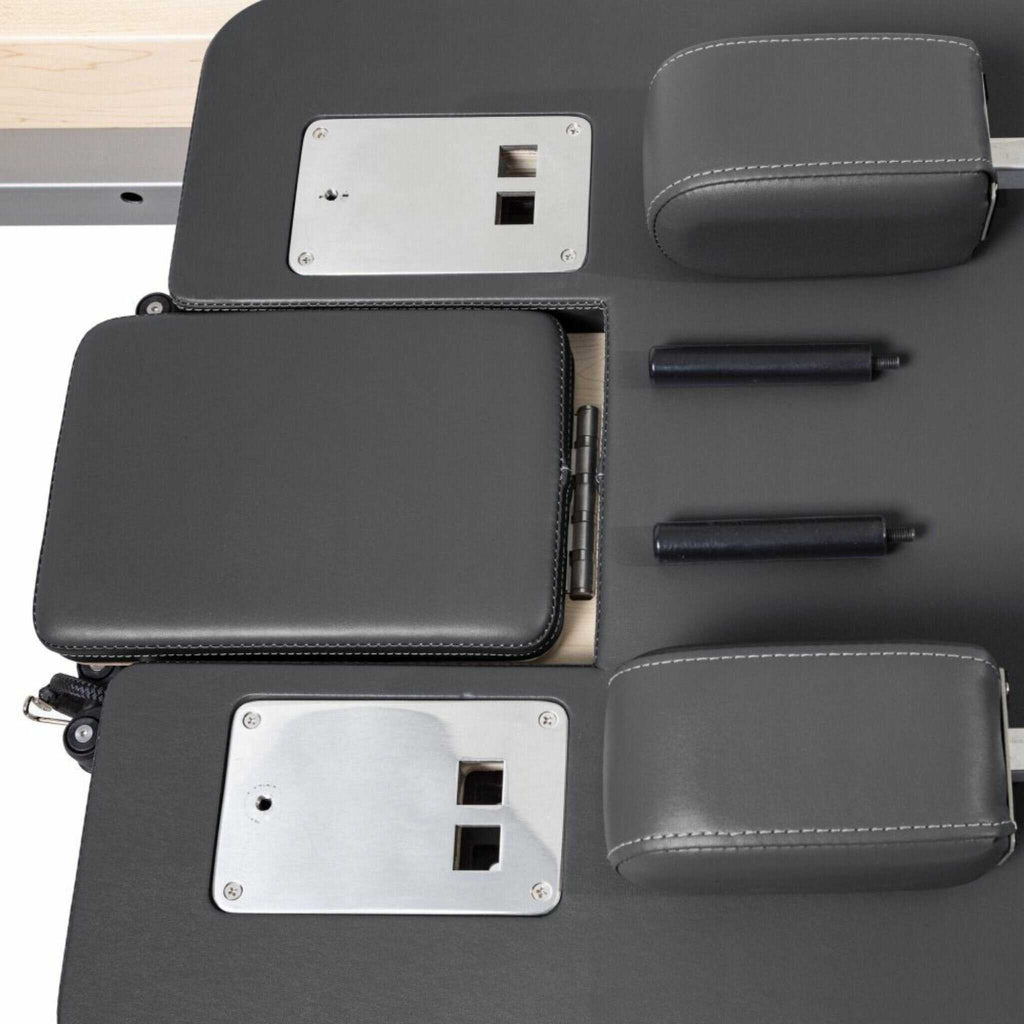 Elina Pilates Physio Reformer Master Instructor With Silent Slide System & Adjustable Headrest [USA 100170] (SAK56185)