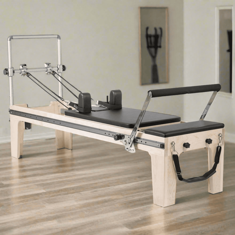 Elina Pilates Physio Reformer Master Instructor With Silent Slide System & Adjustable Headrest [USA 100170] (SAK56185)