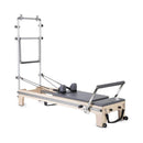 Elina Pilates Master Instructor Professional Reformer Tower With Adjustable Pulleys And Ultra Quiet Trolley (SAK21934) - Saksby Wholesale - Gray Color