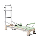 Elina Pilates Master Instructor Professional Reformer Tower With Adjustable Pulleys And Ultra Quiet Trolley (SAK21934) - Saksby Wholesale - Green Color