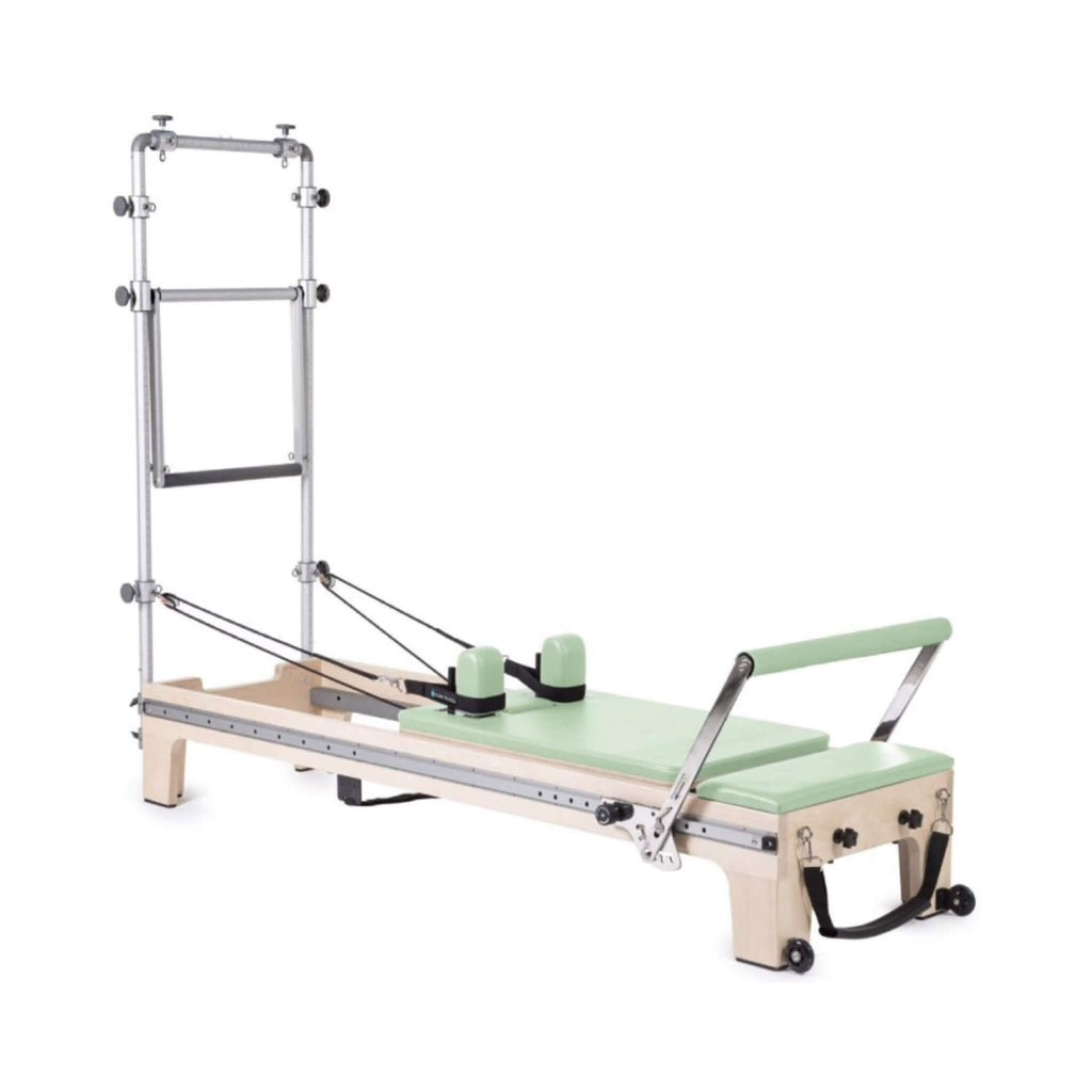 Elina Pilates Fisio Reformer Master Instructor With Tower And Auto Rope Retractable System (SAK97821) - Saksby Wholesale - Green Color