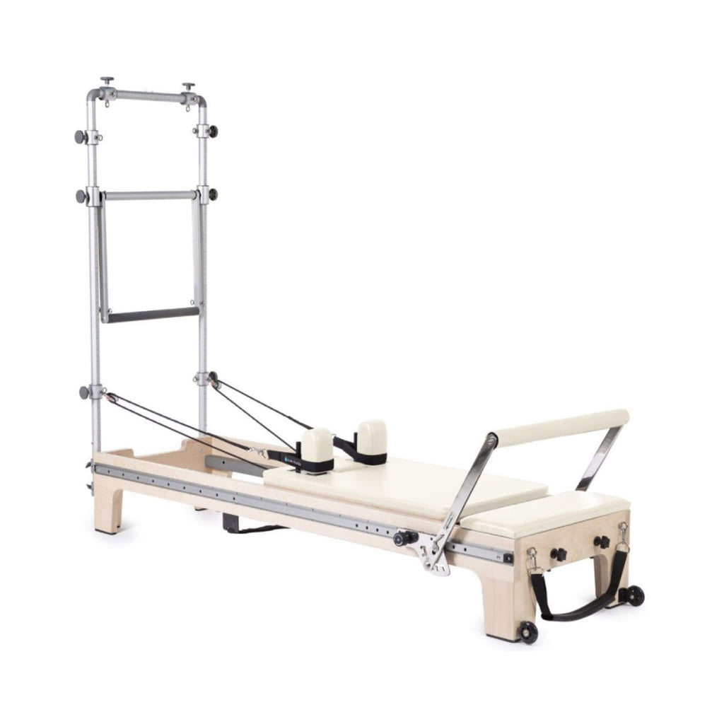 elina-pilates-reformer-master-instructor-fisio-with-tower-and-auto-rope-retractable-system-sak97821 Ivory Color