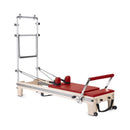 Elina Pilates Fisio Reformer Master Instructor With Tower And Auto Rope Retractable System (SAK97821) - Saksby Wholesale - Red Color