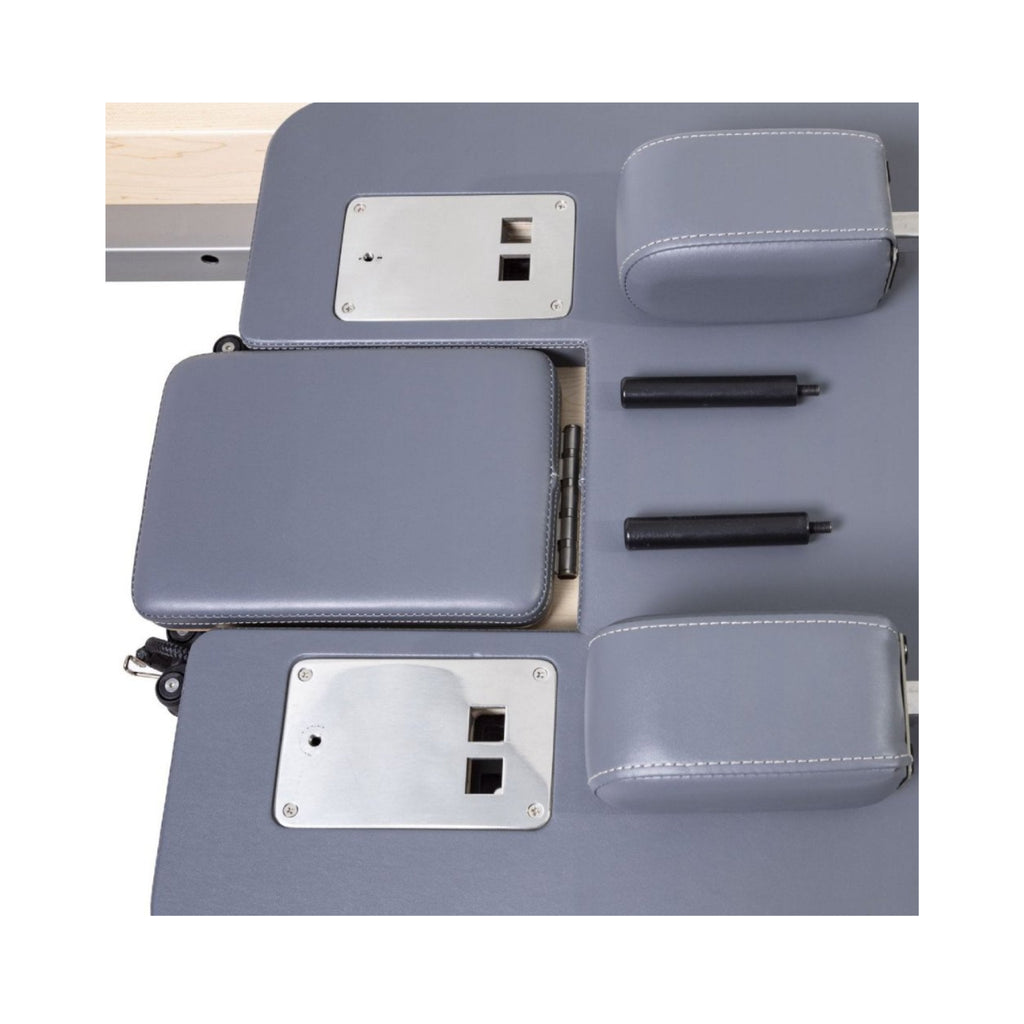 Elina Pilates Fisio Reformer Master Instructor With Tower And Auto Rope Retractable System (SAK97821) - Saksby Wholesale - Shoulder Rest View