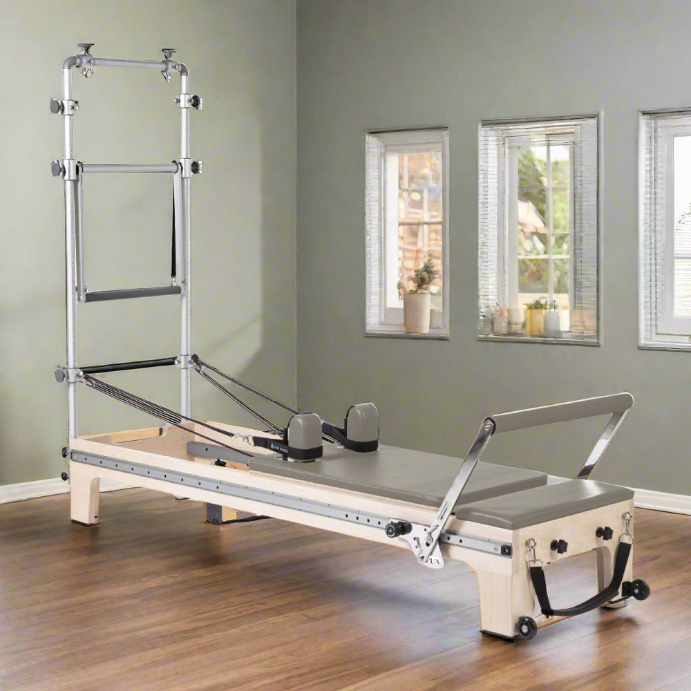 Elina Pilates Fisio Reformer Master Instructor With Tower And Auto Rope Retractable System (SAK97821)