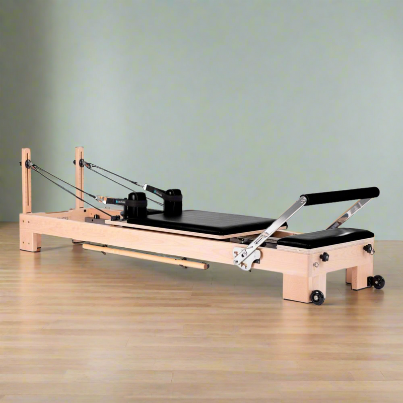 ELINA PILATES Wooden Reformer Lignum With Adjustable Height Rope Pulleys (SAK96321)