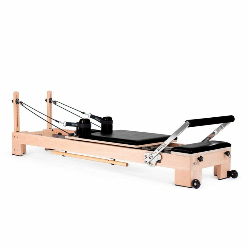 ELINA PILATES Wooden Reformer Lignum With Adjustable Height Rope Pulleys (SAK96321)