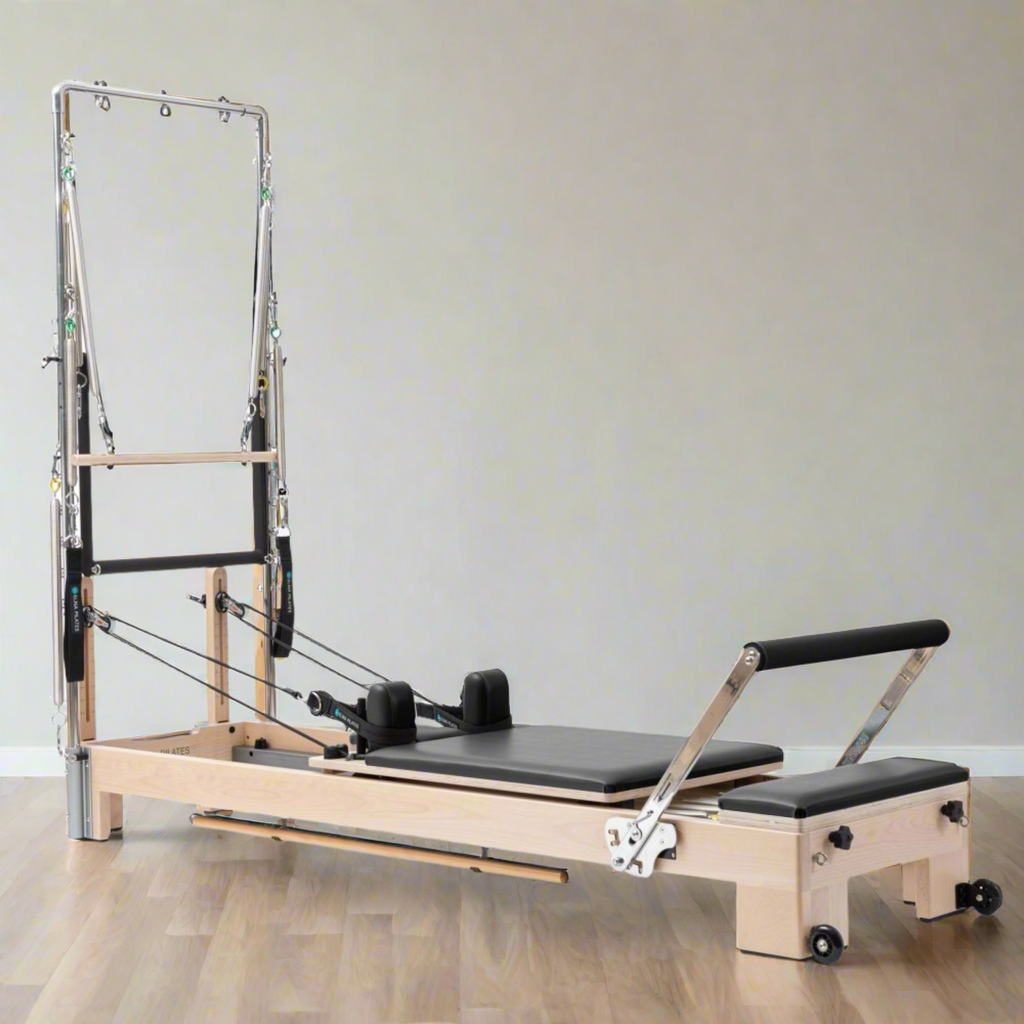 Elina Pilates Lignum Wooden Reformer With Tower [USA 300500] (SAK54321)