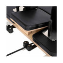 Elina Pilates Lignum Wooden Reformer With Tower [USA 300500] (SAK54321) - Saksby Wholesale - Headrest And Pulley View