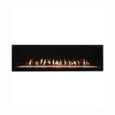 Empire Comfort Systems Boulevard 46K BTU 60" Direct Vent Linear Gas Fireplace With Multi Function Remote  (SAK52915) - Saksby Wholesale - Front View With Flames
