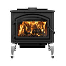 Empire Stove Gateway 3500 Ceramic Glass Wood Burning Stove [WB35FS] (SAK58486) - Saksby Wholesale - Front View