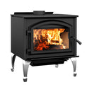 Empire Stove Gateway 3500 Ceramic Glass Wood Burning Stove [WB35FS] (SAK58486) - Saksby Wholesale - Front Right View