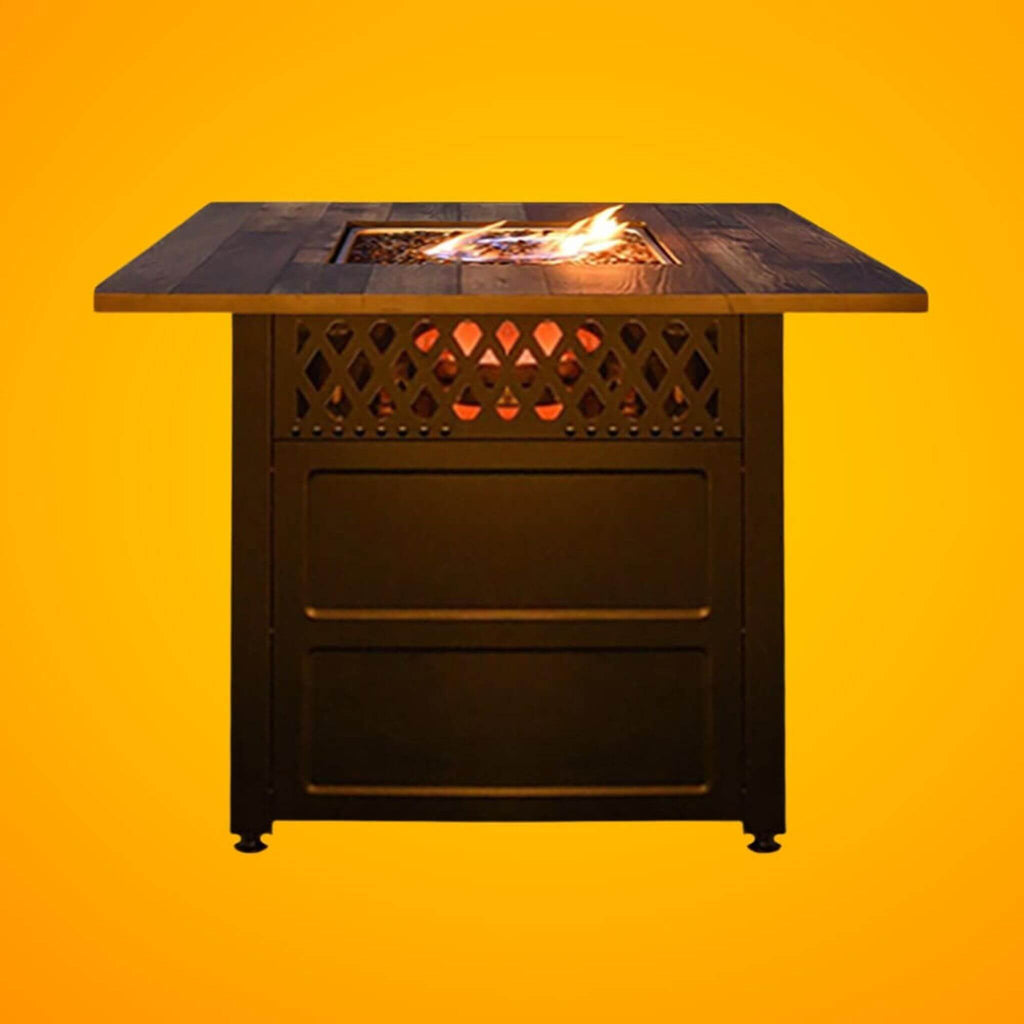 Endless Summer Harris LP Gas Outdoor Fire Pit Table W/ DualHeat Technology (SAK82132) - Saksby Wholesale - Product Preview