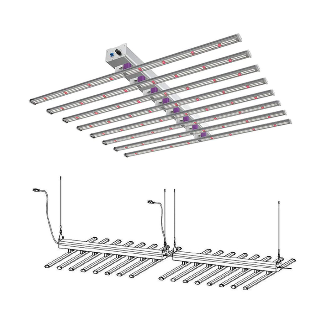 Eagle Star 1000W Full Spectrum Multi-Bar LED Grow Light For Indoor Plants (SAK91764)