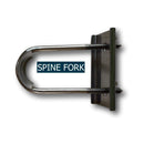 Extra-Large 52-Inch Stainless Steel Propane And Charcoal BBQ Rotisserie (SAK14873) - Saksby Wholesale - Spine Fork View