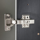 Extra Large 96-Inch Garage Cabinet Storage Set With Soft-Close Doors And Adjustable Shelves (SAK74369) - Saksby Wholesale - Hinge View