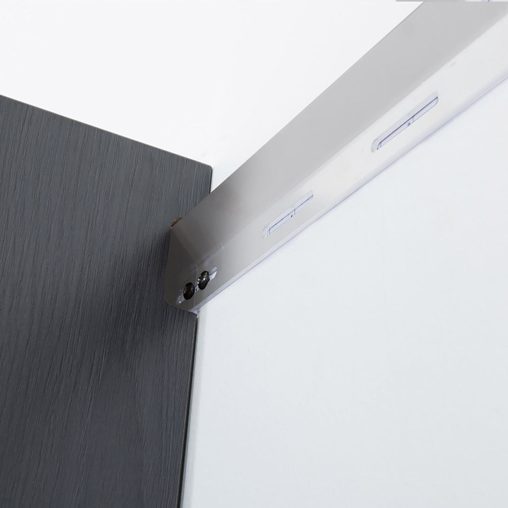 Extra Large 96-Inch Garage Cabinet Storage Set With Soft-Close Doors And Adjustable Shelves (SAK74369) - Saksby Wholesale - Wall-Mounted View