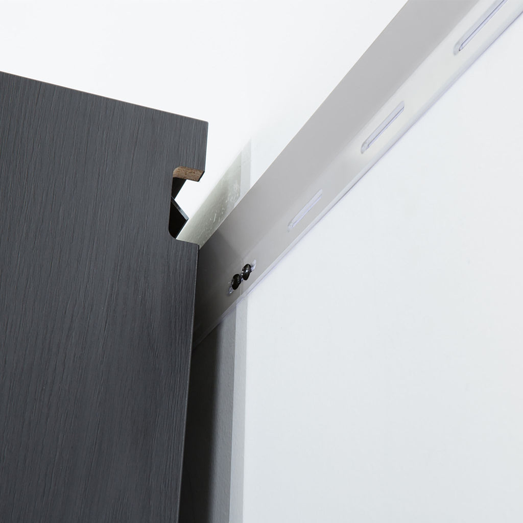 Extra Large 96-Inch Garage Cabinet Storage Set With Soft-Close Doors And Adjustable Shelves (SAK74369) - Saksby Wholesale - Wall-Mounting System View