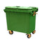 Extra Large Heavy Duty Outdoor Commercial Trash Bin With Wheels And Handles, 660L (SAK43182) SAKSBY - 
Front View