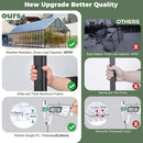 Extra-Large Heavy-Duty Outdoor Walk-In Greenhouse With Adjustable Roof Vents, 4MM (SAK26174) - Saksby Wholesale - Quality Features