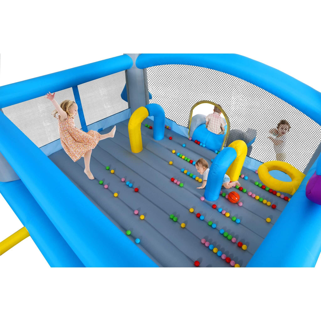 Extra Large Multifunctional Jump 'N Slide Inflatable Bouncer With Blower (SAK81243) - Saksby Wholesale - Play Preview