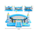Extra Large Multifunctional Jump 'N Slide Inflatable Bouncer With Blower (SAK81243) - Saksby Wholesale - Product Dimensions