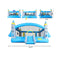 Extra Large Multifunctional Jump 'N Slide Inflatable Bouncer With Blower (SAK81243) - Saksby Wholesale - Product Dimensions
