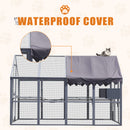 Extra Large Outdoor Cat Kitten Playpen House With Platforms, And Waterproof Cover (SAK55092) - Saksby Wholesale - Water Proof Cover