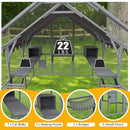 Extra Large Outdoor Cat Kitten Playpen House With Platforms, And Waterproof Cover (SAK55092) - Saksby Wholesale - Weight Capacity
