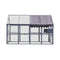 Extra Large Outdoor Cat Kitten Playpen House With Platforms, And Waterproof Cover (SAK55092) - Saksby Wholesale - White Background