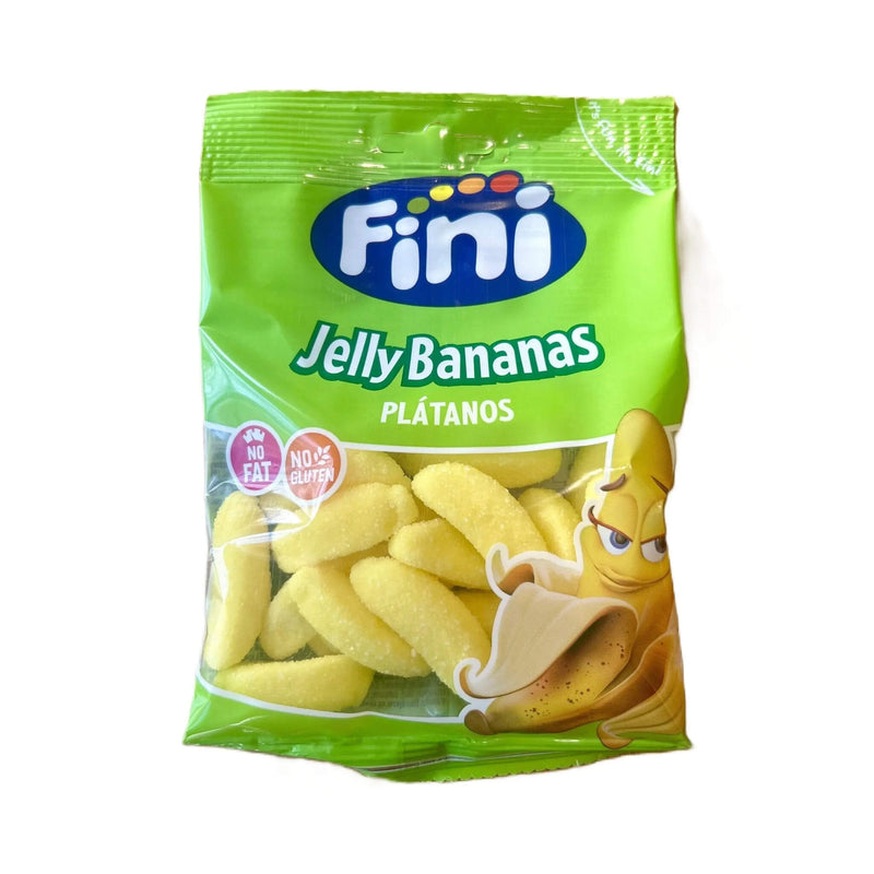 Fini Bananas – Soft Foam Banana-Flavoured Gummies 90G Bag (France)